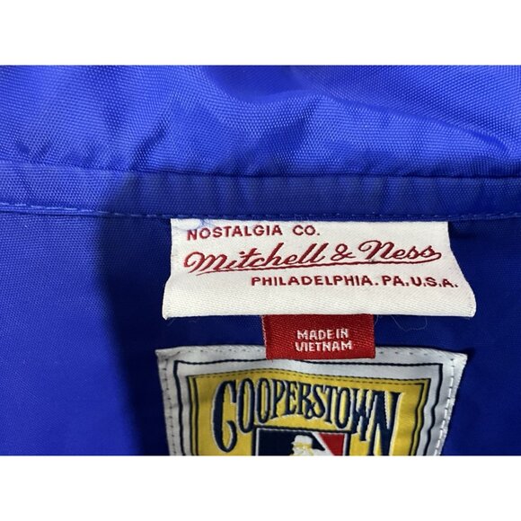 Milwaukee Brewers Mitchell & Ness Cooperstown Collection Baseball Jacket 3XL - Picture 5 of 12